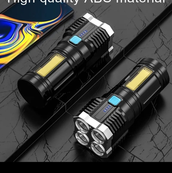 LED Flashlight, With USB Rechargeable Cable. - Picture 9 of 9